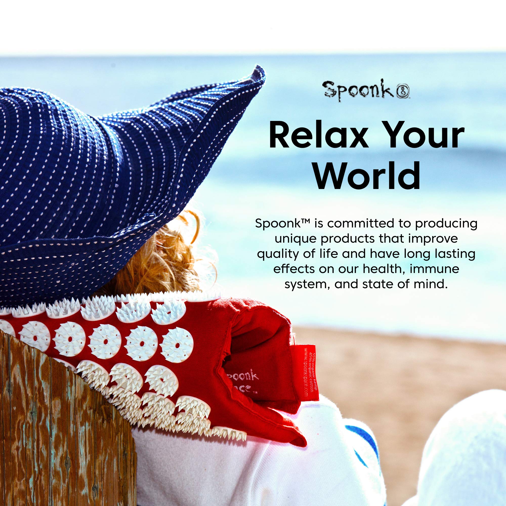 Spoonk AcuOM Acupressure Mat Purple : Amazon.ca: Health & Personal